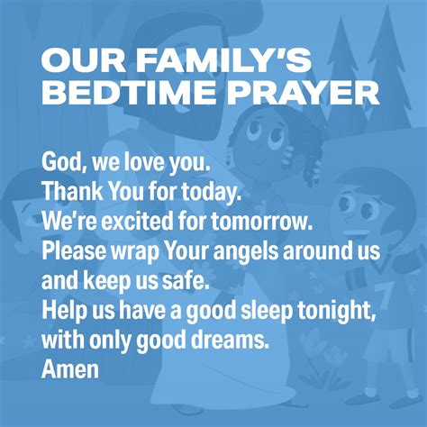 Bedtime Prayers For Kids