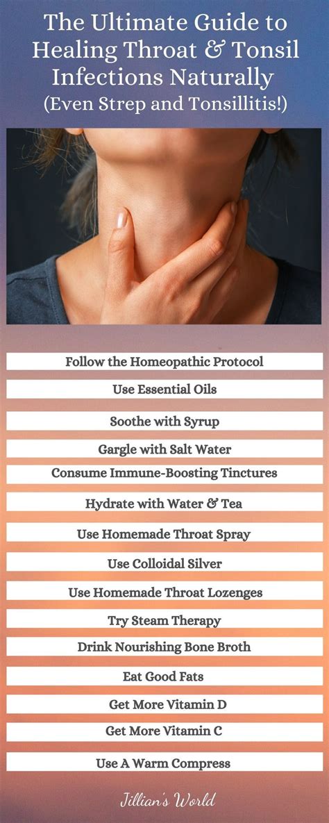 The Ultimate Guide To Healing Throat And Tonsil Infections Naturally