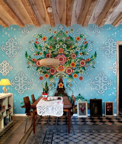 Bold And Colorful Wallpaper Designs Adorable Homeadorable Home