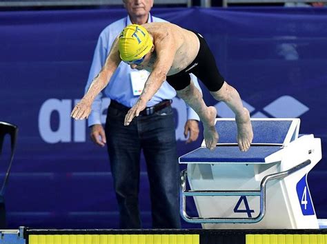 99 year old swimmer breaks world record at commonwealth games trials — the independent