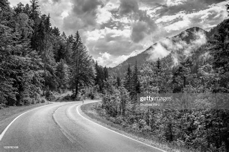 Mountain Road In Springtime High Res Stock Photo Getty Images
