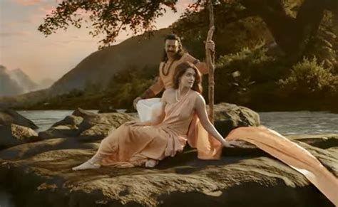 Adipurush Song Ram Siya Ram Prabhas And Kriti Sanons Love Story Is