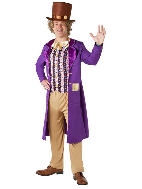 Willy Wonka Deluxe Costume Adult The Costumery