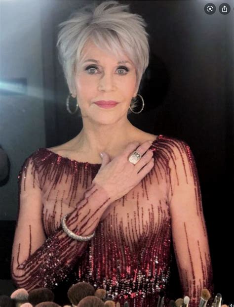 10 Jane Fonda With Gray Hair Fashion Style
