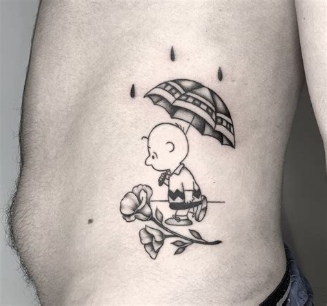 Charlie Brown tattoo by britt Naami in San Francisco | Browning tattoo