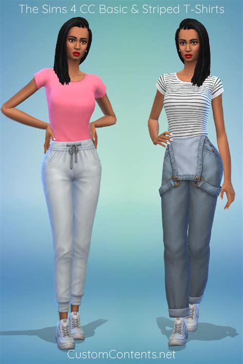 The Sims 4 Custom Content T Shirts Download Ts4cc The Sims Book