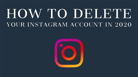 how to delete your instagram account permanently 