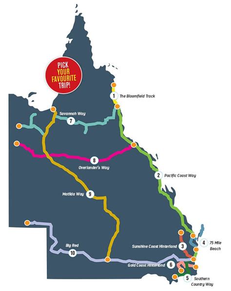 What Is Queenslands Best Road Trip Racq Australian Road Trip