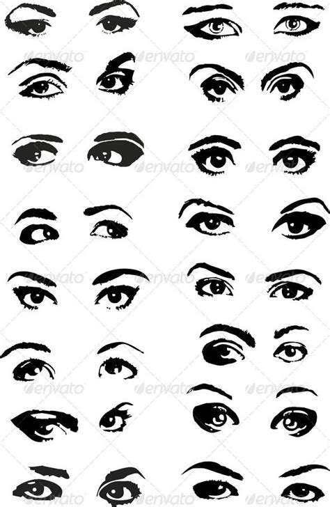 pin by willian da silva on simple shapes in 2019 eye expressions eye illustration eyes artwork