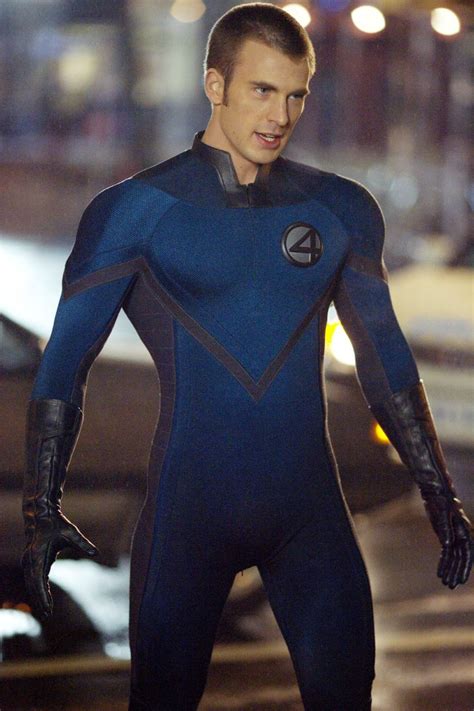 Image Chris Evans As Human Torch Fantastic Four Movies Wiki