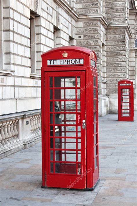 Red Telephone Booth In London — Stock Photo © Swisshippo 2823366