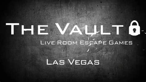 You and your team will enter an immersive environment. The Vault Escape Rooms Las Vegas - YouTube