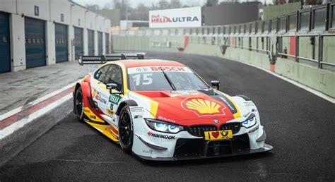 Munich Ger 8th March 2018 Shell Bmw M4 Dtm Augusto Farfus Livery