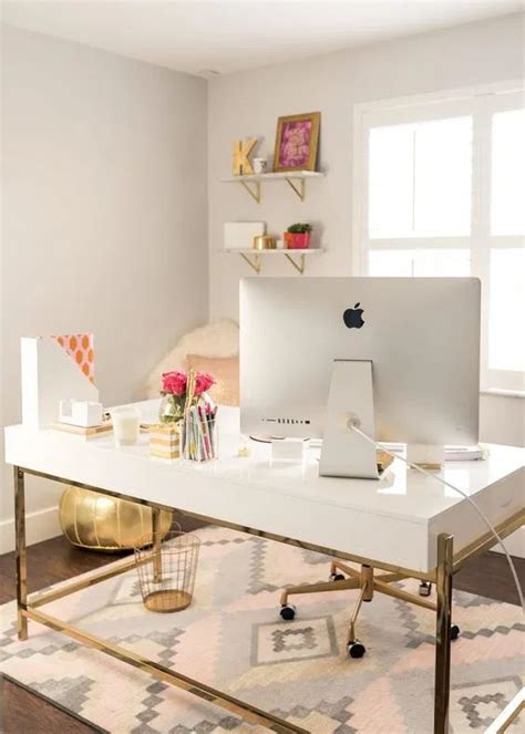 70 Elegant And Exquisite Feminine Home Offices Digsdigs
