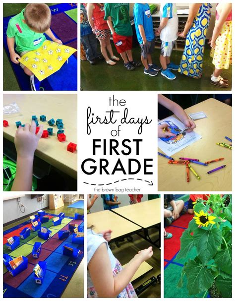 Our First Days In 1st Grade