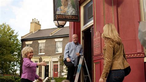 Bbc One Peggy Gets Her Pub Back Eastenders Landlords Of The Queen Vic
