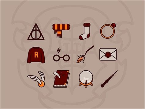 Harry Potter Icons Harry Potter Icons Harry Potter App Harry Potter