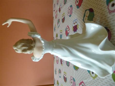 A curious art deco figurine. Rare Antique German Porcelain ART Deco Figurine Dancer BY ...