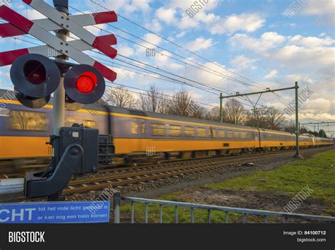 Train Passing Rail Image And Photo Free Trial Bigstock