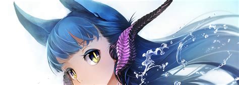 2500x900 Anime Girl Ears 2500x900 Resolution Wallpaper Hd Anime 4k