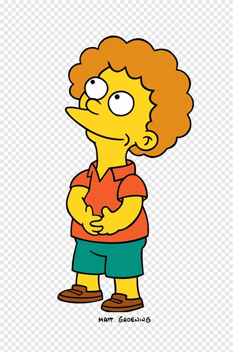 Ned Flanders Bart Simpson Edna Krabappel Maude Flanders The Simpsons