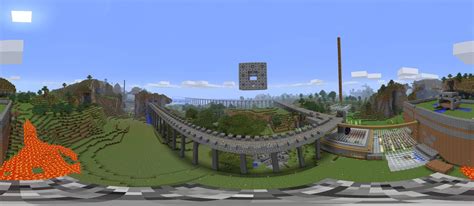 360x180 Panorama Of My Home Minecraft