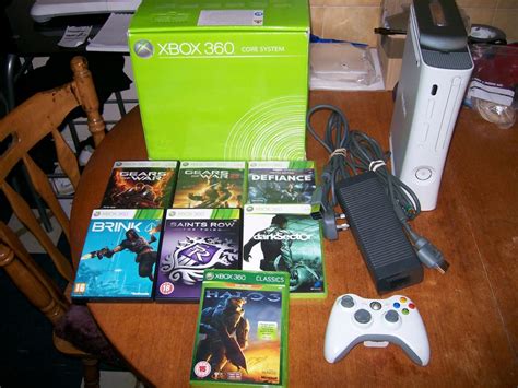 Xbox 360 Core Console Plus 7 Games Bloxwich Wolverhampton