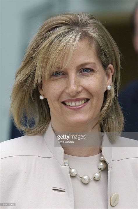 On their wedding day, the queen conferred the titles of the earl of wessex and viscount severn upon prince edward, and so sophie became known as her royal highness the countess of wessex. Sophie, Countess Of Wessex Wearing A Beige Dress And Coat ...