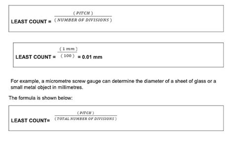 Working Principle And Formula Of Screw Gauge Code Geekz