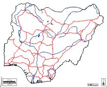 nigeria  maps  blank maps  outline maps  base maps