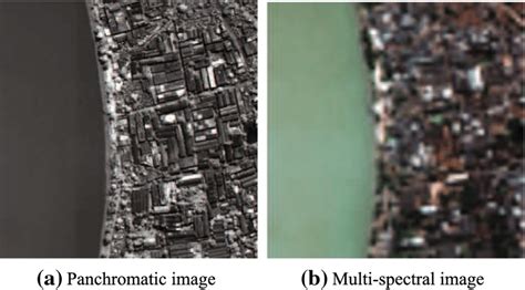 An Example Of Panchromatic And Multi Spectral Images Download
