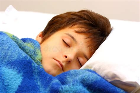 A Boy Sleeping Stock Image Image Of Peace Napping Children 21828613