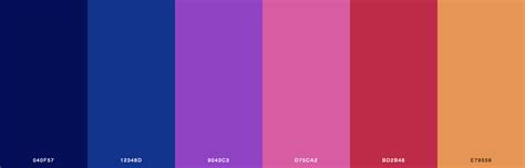 15 Purple Color Palette Inspirations With Names Hex Codes Inside