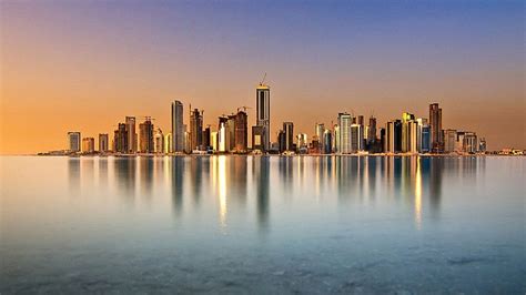 Qatar And Doha T Doha Skyline Hd Wallpaper Pxfuel