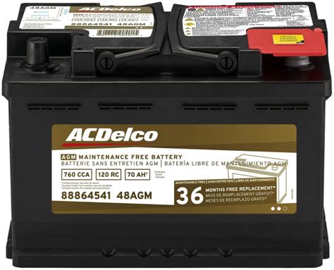 Acdelco Gold 48agm 36 Month Warranty Best Alternatives Review