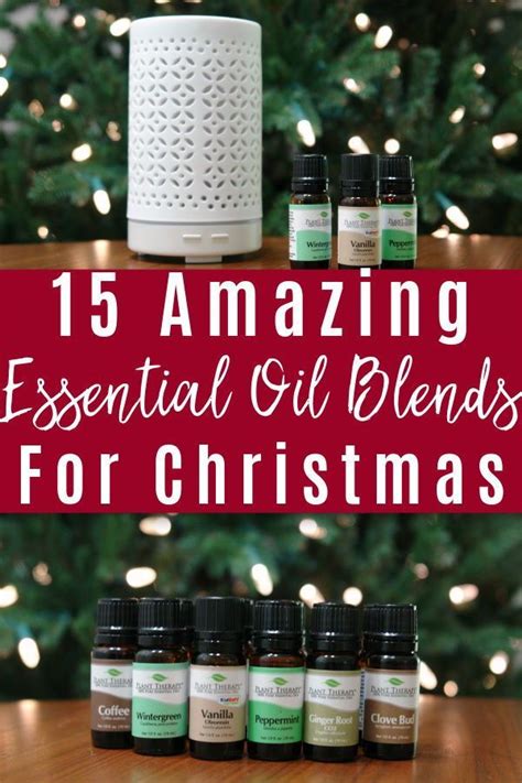 Christmas Essential Oil Blends Christmas Diffuser Blends Christmas