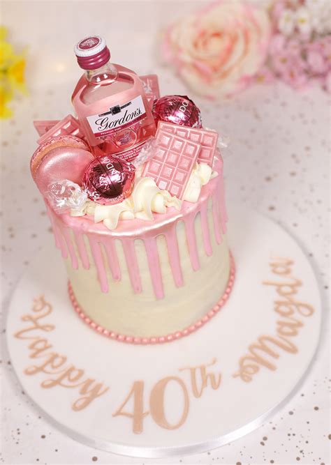 Pink Chocolate Drip Cake Cakey Goodness