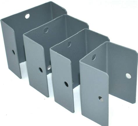 Pack Of 10 32mm Grey Fence And Trellis Clips Bracket Panel Etsy