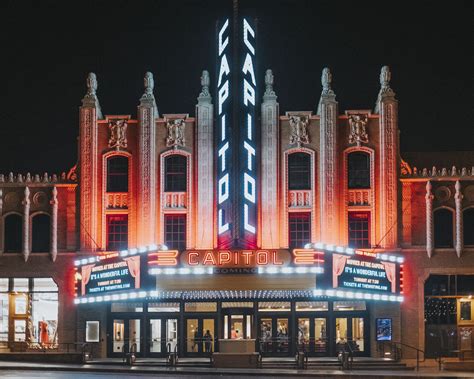 Movie theater information and online movie tickets. See your favorite movie at the Capitol Theatre