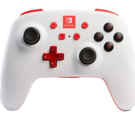 Buy Powera Nintendo Switch Enhanced Wireless Controller White And Red
