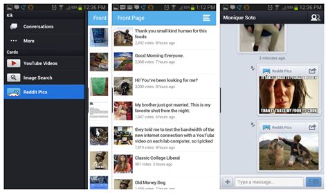 Latest Kik Messenger Update Infuses The App With Reddit Browsing And
