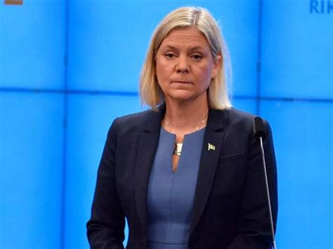 Magdalena Andersson Swedens First Female Prime Minister Achieved The Post Twice In A Week