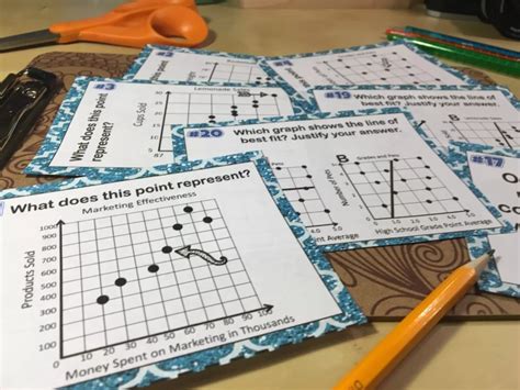 11 Activities That Make Practicing Scatter Plot Graphs Rock Idea Galaxy