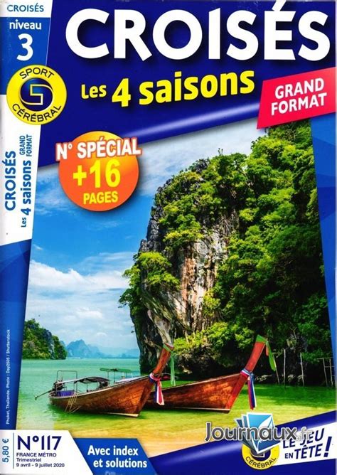 www.journaux.fr - SC Niveau 3 Croisés Les 4 Saisons Grand Format-