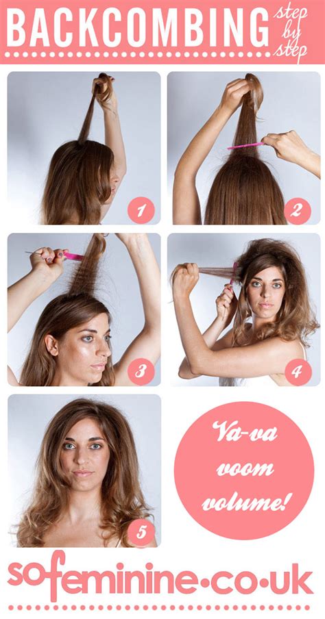 Step By Step Guide To Backcomb Your Hair Rewaj Women Lifestyle