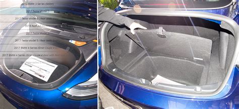 Tesla Model 3 Luggage Capacity Comparison X Auto