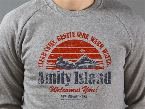 Amity Island Sweatshirt Last Exit To Nowhere