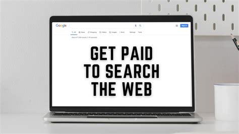 Get Paid To Search The Web Make £10 A Month