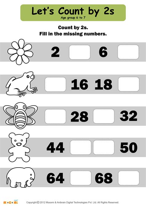 Missing Numbers Worksheet 01 Math For Kids Mocomi