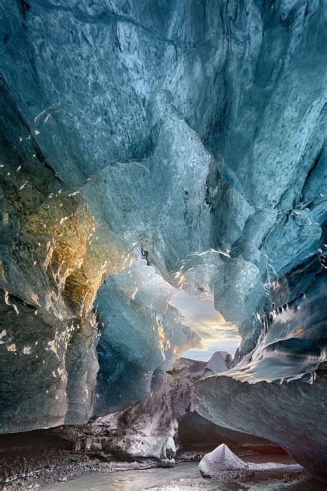 Icelandic Ice Cave Iceland Wallpaper Ice Cave Beautiful Places Nature